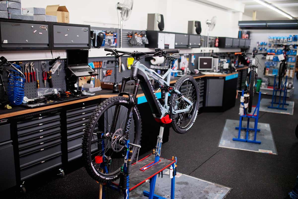 Einblick in die Werkstatt